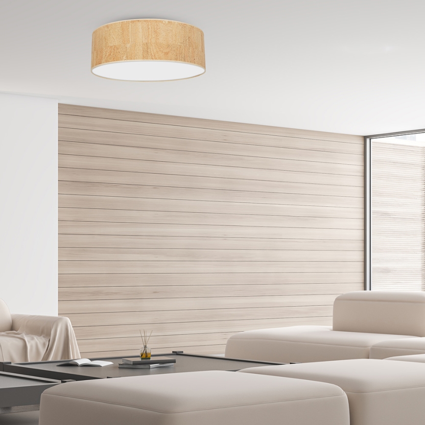 Ceiling light CORK 3xE27/60W/230V