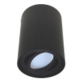 Ceiling light CORONA 1xGU10/30W/230V black