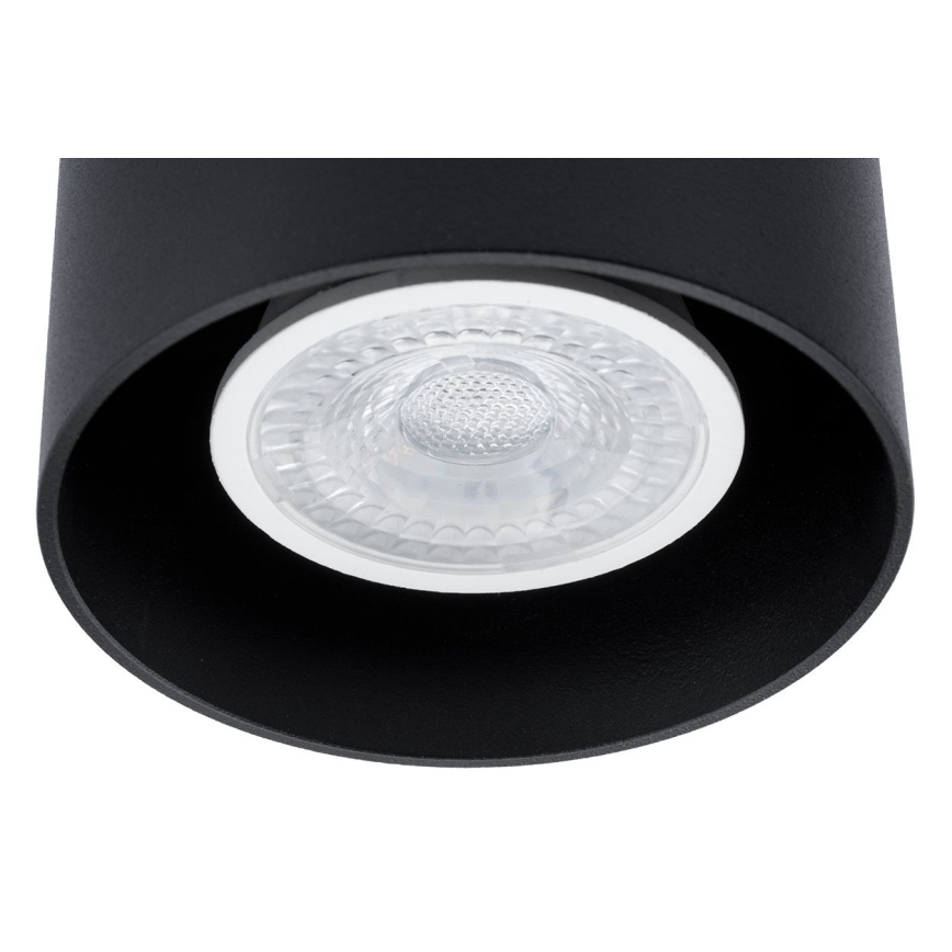 Ceiling light CREEP 1xGU10/50W/230V black