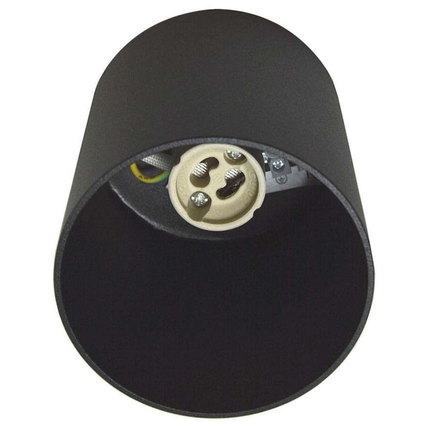 Ceiling light CREEP 1xGU10/50W/230V black