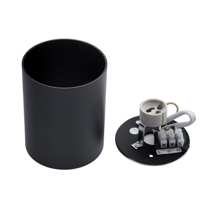 Ceiling light CREEP 1xGU10/50W/230V black
