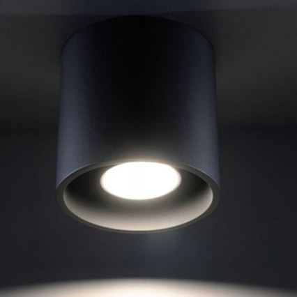Ceiling light CREEP 1xGU10/50W/230V black