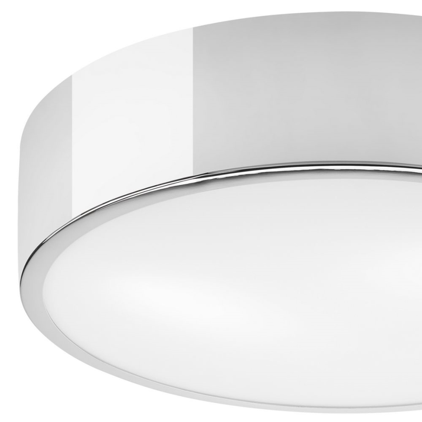 Ceiling light DANTE 1xE27/60W/230V d. 26 cm shiny chrome