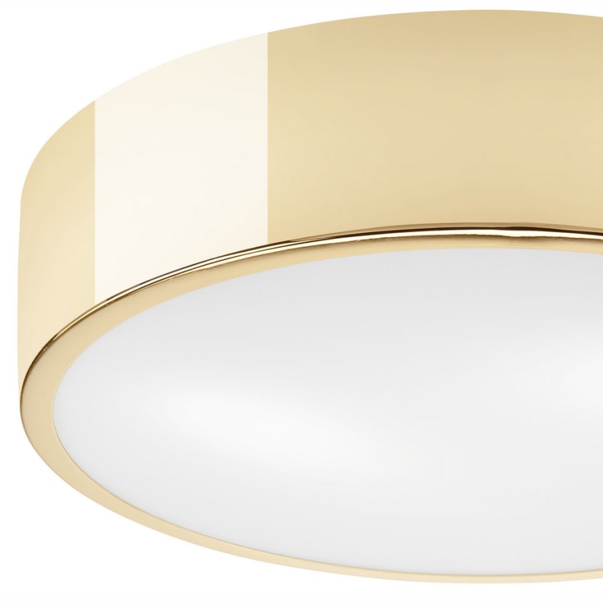 Ceiling light DANTE 2xE27/60W/230V d. 36 cm golden