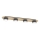 Ceiling light DIAZ 4xGX53/12W/230V black/brown