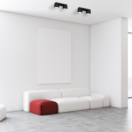 Ceiling light DIXIE 2xGX53/11W/230V black