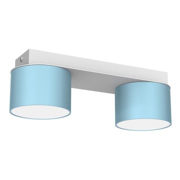 Ceiling light DIXIE 2xGX53/11W/230V blue