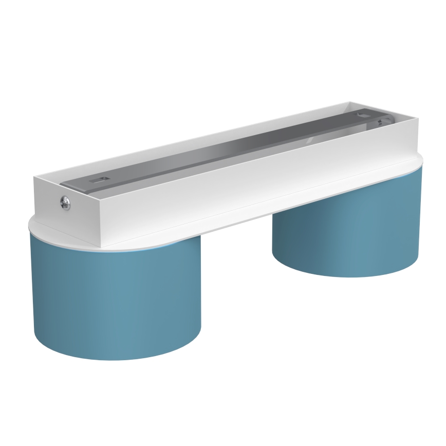 Ceiling light DIXIE 2xGX53/11W/230V blue
