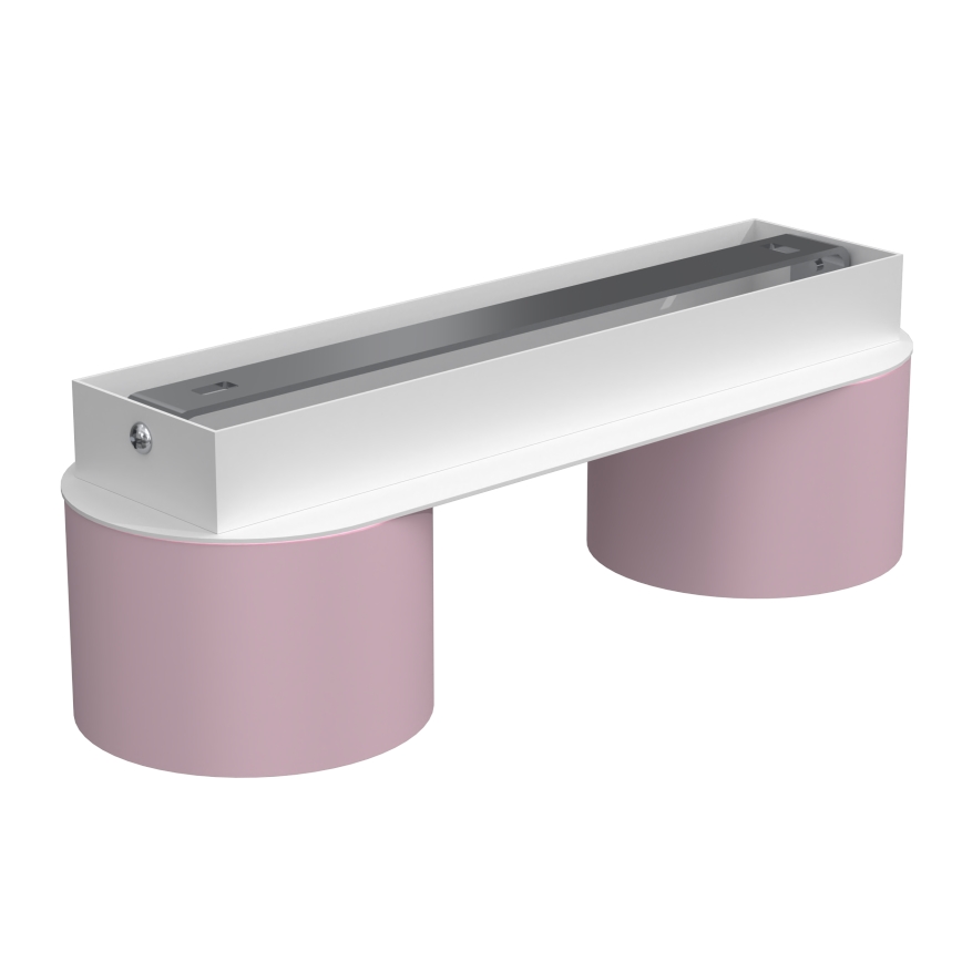 Ceiling light DIXIE 2xGX53/11W/230V pink