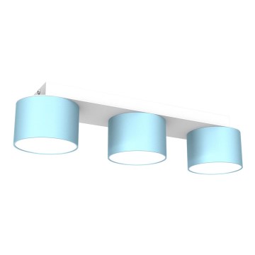 Ceiling light DIXIE 3xGX53/11W/230V blue