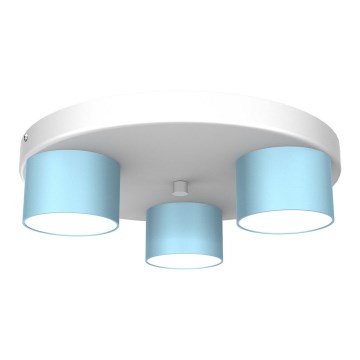 Ceiling light DIXIE 3xGX53/11W/230V blue