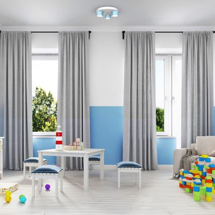 Ceiling light DIXIE 3xGX53/11W/230V blue