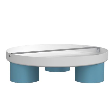 Ceiling light DIXIE 3xGX53/11W/230V blue