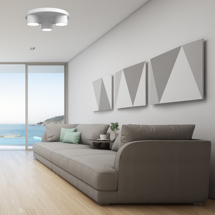 Ceiling light DIXIE 3xGX53/11W/230V white
