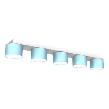 Ceiling light DIXIE 5xGX53/11W/230V blue