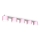 Ceiling light DIXIE 5xGX53/11W/230V pink