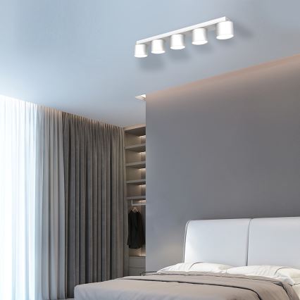 Ceiling light DIXIE 5xGX53/11W/230V white