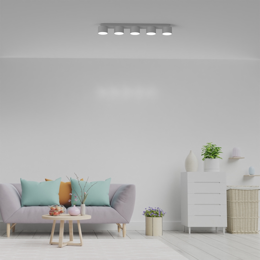 Ceiling light DIXIE 5xGX53/11W/230V white