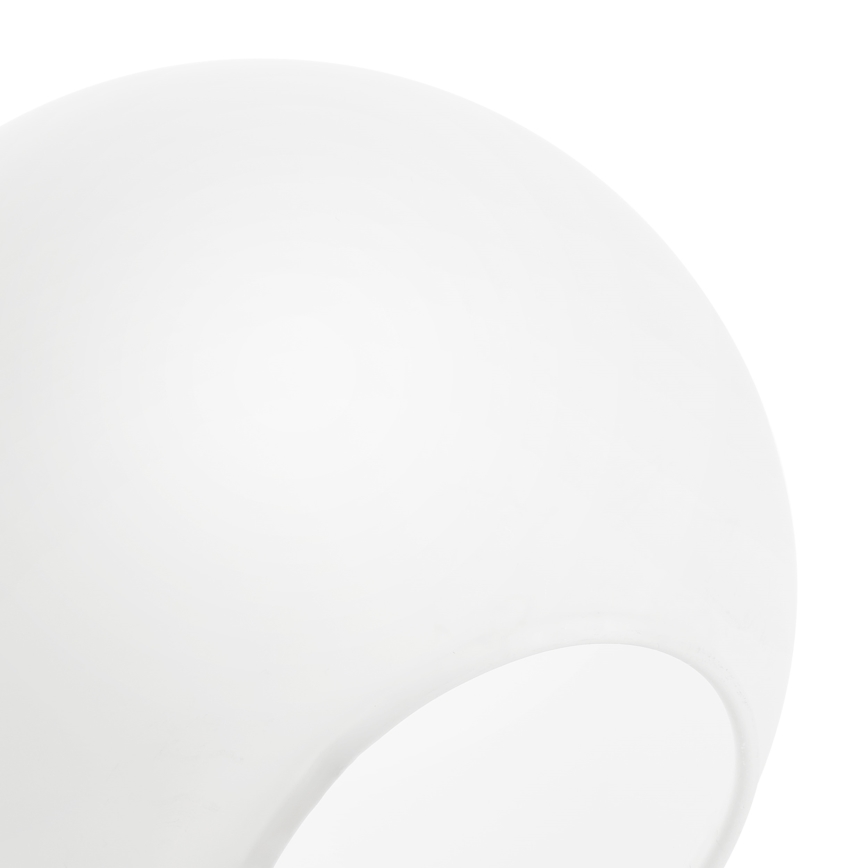 Ceiling light ELIAS 1xE14/5W/230V Ø 13 cm matte chrome/white