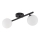 Ceiling light ELYON 5xG9/40W/230V black/white