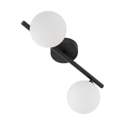 Ceiling light ELYON 5xG9/40W/230V black/white