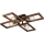 Ceiling light ERA 4xE27/40W/230V brown