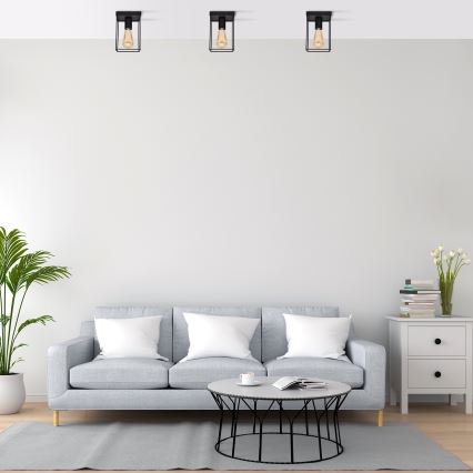 Ceiling light FINN 1xE27/15W/230V black