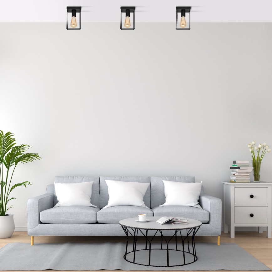 Ceiling light FINN 1xE27/15W/230V black