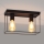 Ceiling light FINN 2xE27/15W/230V black