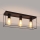Ceiling light FINN 3xE27/15W/230V black