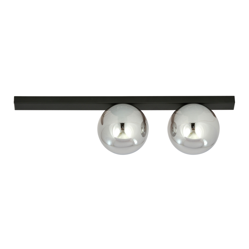 Ceiling light FIT 2xE14/10W/230V black/grey