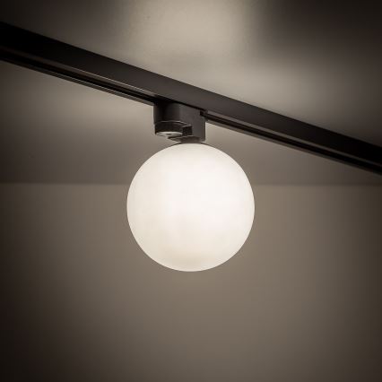 Ceiling light for 1-phase rail system TRACER 1xG9/8W/230V white/black