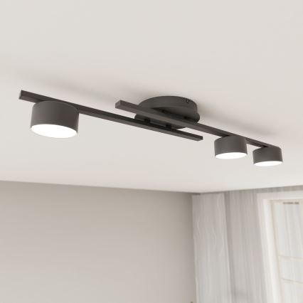 Ceiling light FRAGMENT 3xGX53/12W/230V black