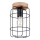 Ceiling light GOTTO 1xE27/15W/230V black/beech