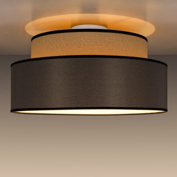 Ceiling light GRACE 1xE27/60W/230V beige/brown