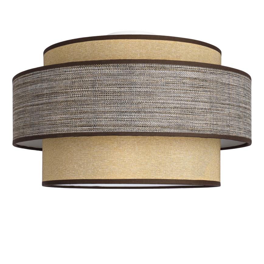 Ceiling light GRACE 1xE27/60W/230V beige/brown