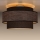 Ceiling light GRACE 1xE27/60W/230V d. 40 cm brown/beige