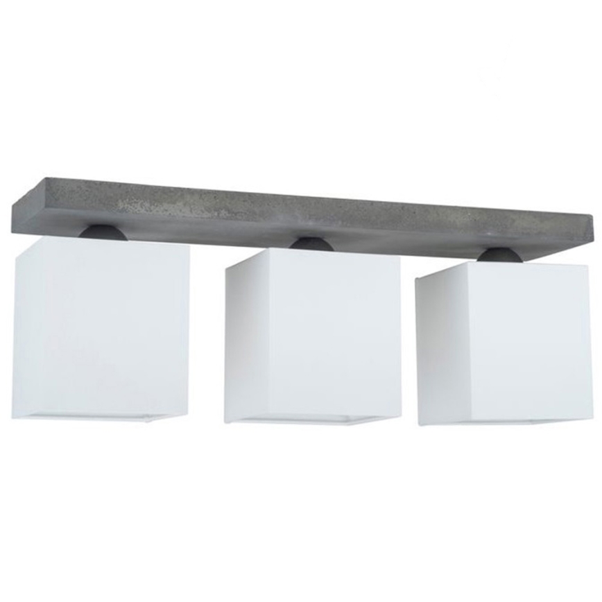 Ceiling light GREAT 3xE27/25W/230V concrete