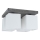 Ceiling light GREAT 4xE27/25W/230V concrete