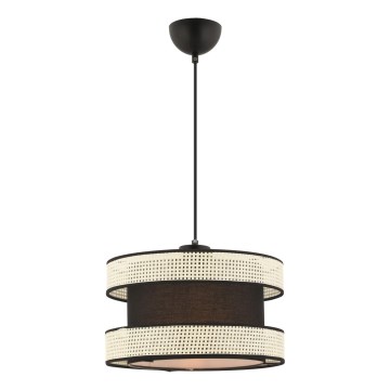 Ceiling light HALO 1xE27/60W/230V black/cream