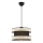 Ceiling light HALO 1xE27/60W/230V black/cream