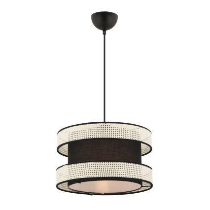 Ceiling light HALO 1xE27/60W/230V black/cream