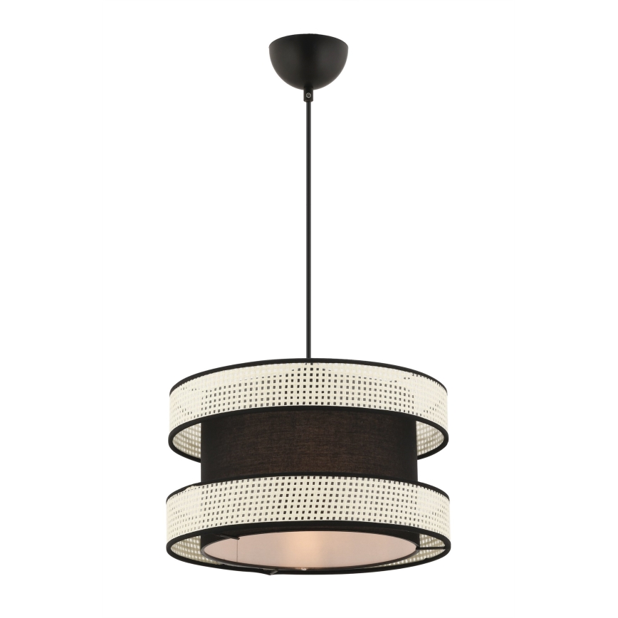 Ceiling light HALO 1xE27/60W/230V black/cream