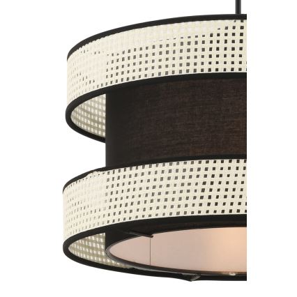 Ceiling light HALO 1xE27/60W/230V black/cream