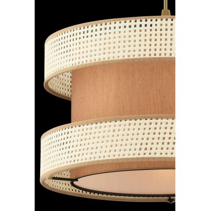 Ceiling light HALO 1xE27/60W/230V brown/cream