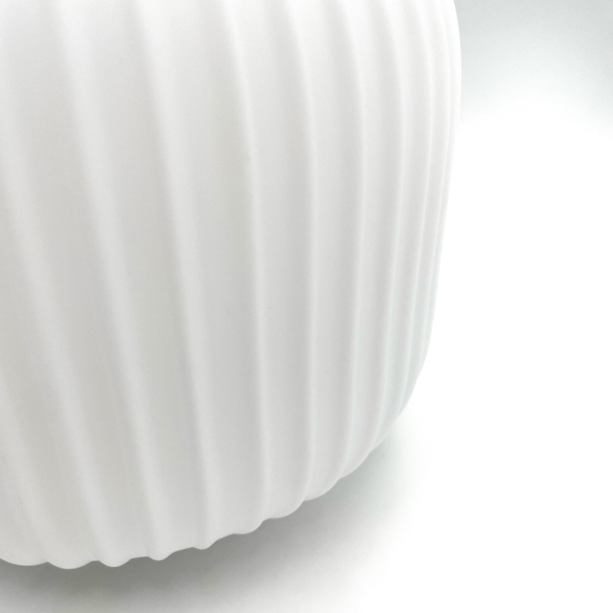 Ceiling light HARMA WOOD 1x E27/15W/230V oak/white Ø 20 cm