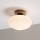 Ceiling light HARMA WOOD 1xE27/15W/230V oak/white Ø 25 cm
