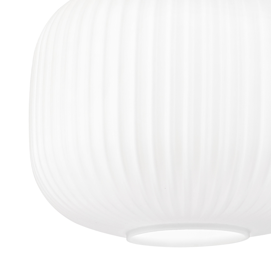 Ceiling light HARMA WOOD 1xE27/15W/230V Oak/White Ø 25 cm