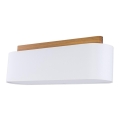 Ceiling light HELENA 4xE27/60W/230V white/brown