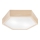 Ceiling light HEX NATURAL 2xE27/60W/230V d. 43 cm pine